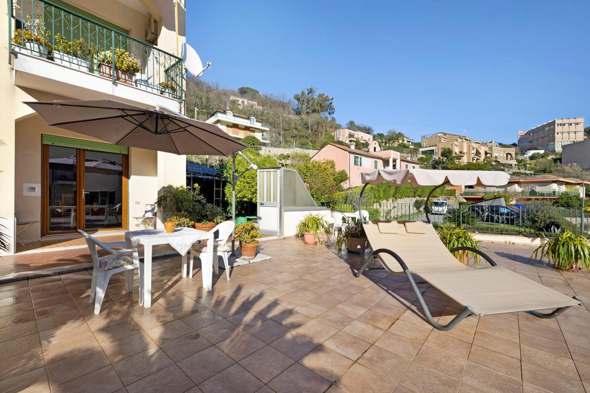 La Terrazza Di Elico Lägenhet Finale Ligure Exteriör bild